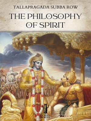 cover image of The Philosophy of Spirit